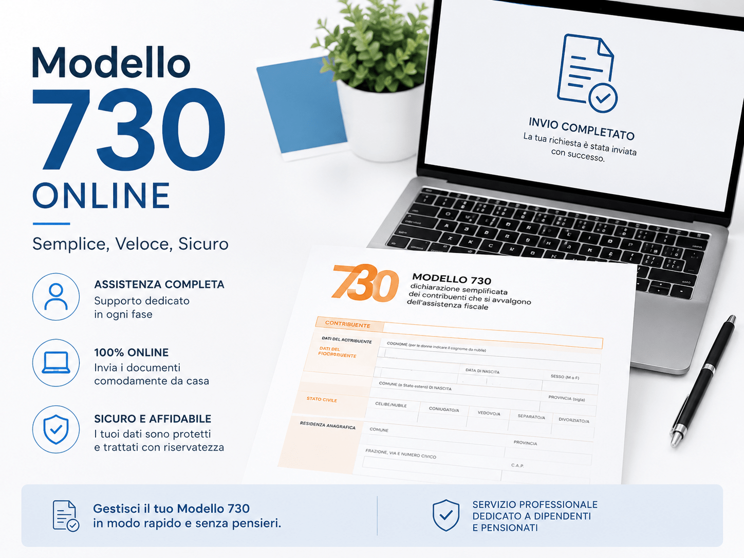Modello 730 Online Facile e Veloce - DocuClic